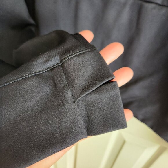 All In Motion Womens Jacket 1/2 Zip Pullover Long Sleeve Top 4X Black NWT - Picture 6 of 11